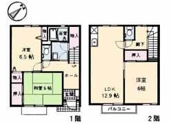 プレシオ海田の間取り画像