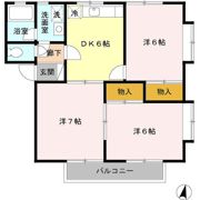 スカイメゾンの間取り画像