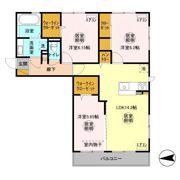ベイテラス リリーの間取り画像