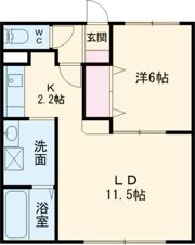 リアンジュの間取り画像