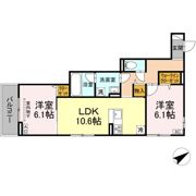 D Paina 生田の間取り画像