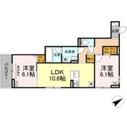 D Paina 生田の間取り画像