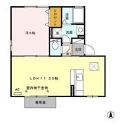 クレール B棟の間取り画像