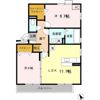 リビングタウン阿倉川 Bの間取り画像