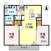 セジュールKOTOの間取り画像