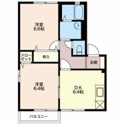 ヴィラジャスティスの間取り画像