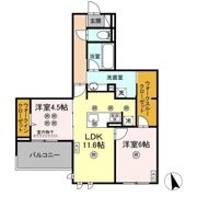 グランシャリオの間取り画像