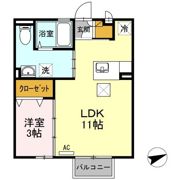 シュロスヤマナカの間取り画像