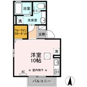 ジュネスⅡの間取り画像