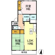 グリーンパーク大善寺Ⅱ A棟の間取り画像