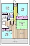 グリーンマンション神松寺ナチュレ壱番館の間取り画像