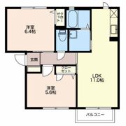 リジュール オオタ Cの間取り画像