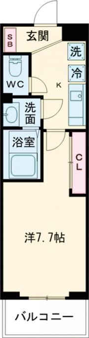 MASU no 茨木の間取り画像