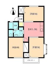 ビューバレーKIの間取り画像
