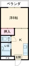メゾン藤原の間取り画像