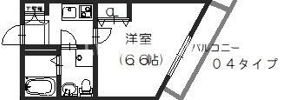 モダンルイーズ鶴見の間取り画像