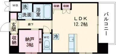 パグロ城北の間取り画像