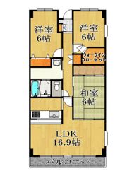 パラシオの間取り画像