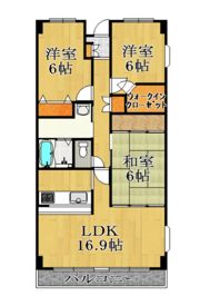 パラシオの間取り画像