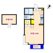 コーポONEの間取り画像