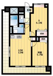 Avenue静岡茶町の間取り画像