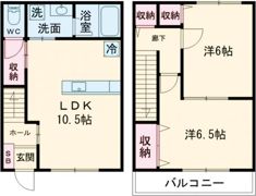 マーベラス西岡本Ⅱの間取り画像