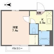 タウンコート中央の間取り画像