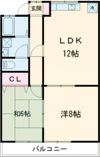 パークサイド柳河B棟の間取り画像