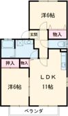 御殿場レジデンスⅡの間取り画像