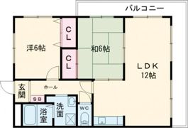 グランシャリオ1番館の間取り画像