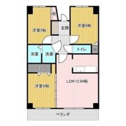 スカイライフ新宿の間取り画像