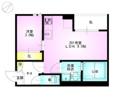 REGALEST 柏（レガリスト カシワ）の間取り画像