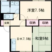 ウエストハイツの間取り画像