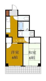 クレールメゾン北野の間取り画像