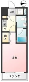 アポー堀之内の間取り画像