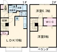 ル・アレ豊川の間取り画像