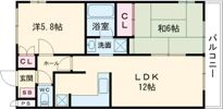 デルニエハイツの間取り画像
