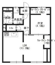 プラムハイツの間取り画像