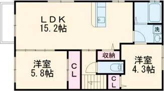 アザレア梅満の間取り画像