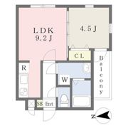 MOVE山王 WESTの間取り画像