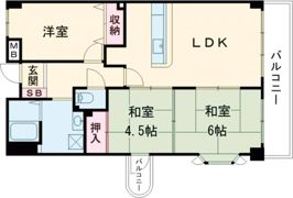 グリーンハイツ妙法寺A棟の間取り画像