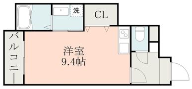 LA－CHIC宇宿の間取り画像