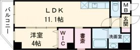 E-C'est bien灘(イー セ・ビアン)の間取り画像