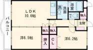 ヒルズオアシスの間取り画像