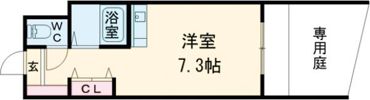 六甲カーサ・デ・ピエドラの間取り画像
