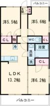 グラントミナミの間取り画像