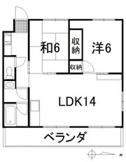 DOマンションBの間取り画像