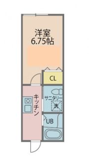 カインドネス京王堀之内の間取り画像