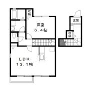 蘭房 C棟の間取り画像