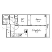 レジデンス渋谷富ヶ谷（Residence Shibuya Tomigaya）の間取り画像